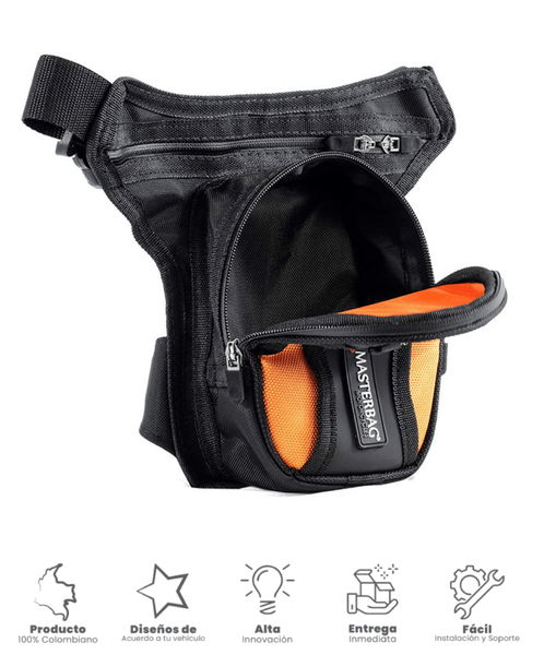 Pierneras deportivas para Moto | Mochila Piernera