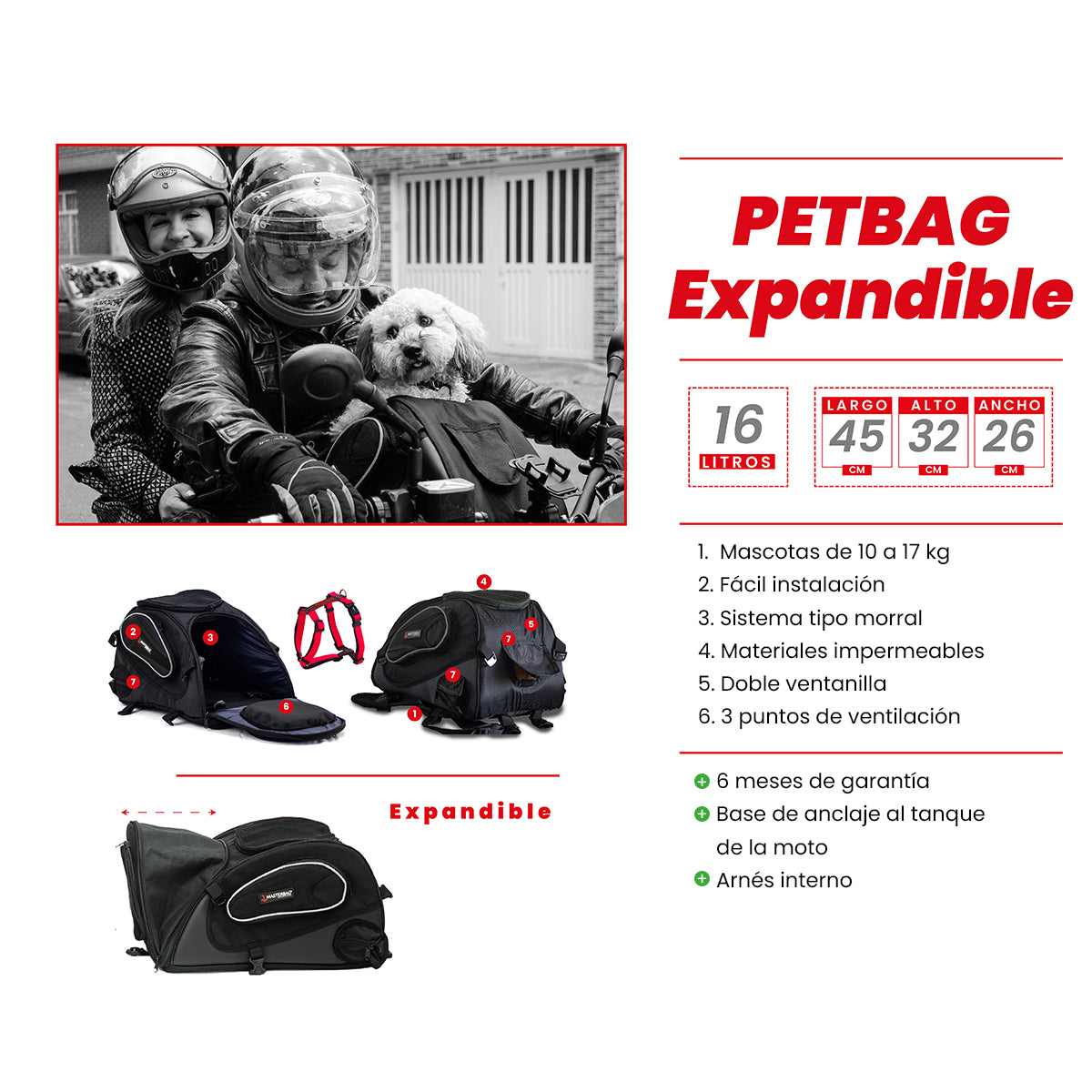 PetBag para Motos
