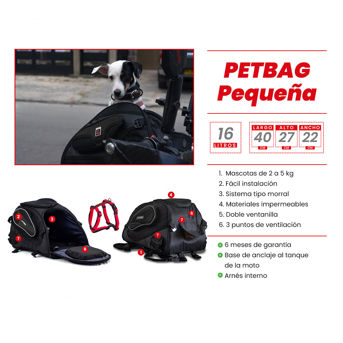 PetBag para Motos