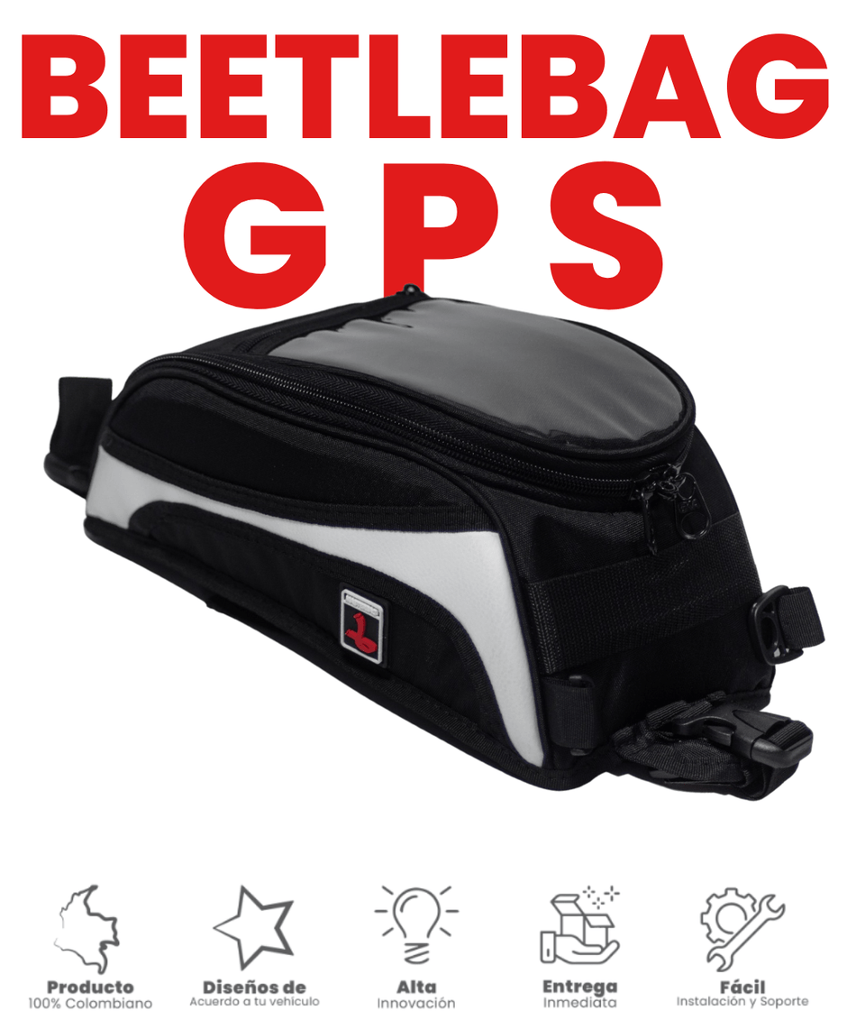 Tankbag Beetle | Maleta Impermeable Para Moto porta GPS