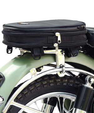 Tailbag Dual Expandible de 2 Niveles | Maleta Expendible Impermeable para Moto