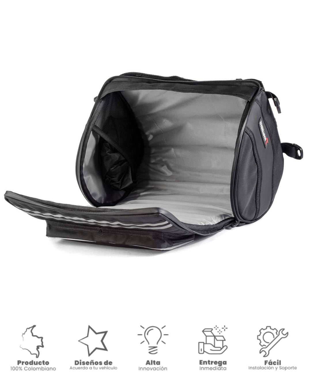 Tula Rollster | Maleta Amplia para Cola de Motocicleta Masterbag