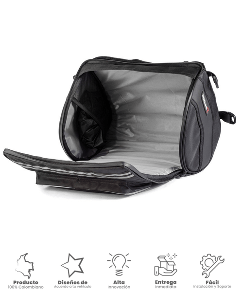 Tula Rollster | Maleta Amplia para Cola de Motocicleta