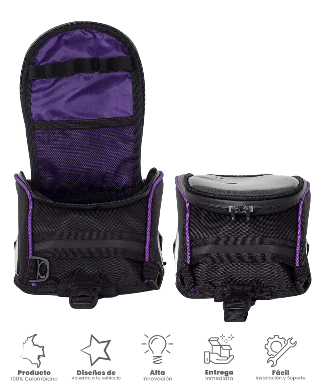 Tankbag Beetle  | Maleta Impermeable Para Moto porta GPS