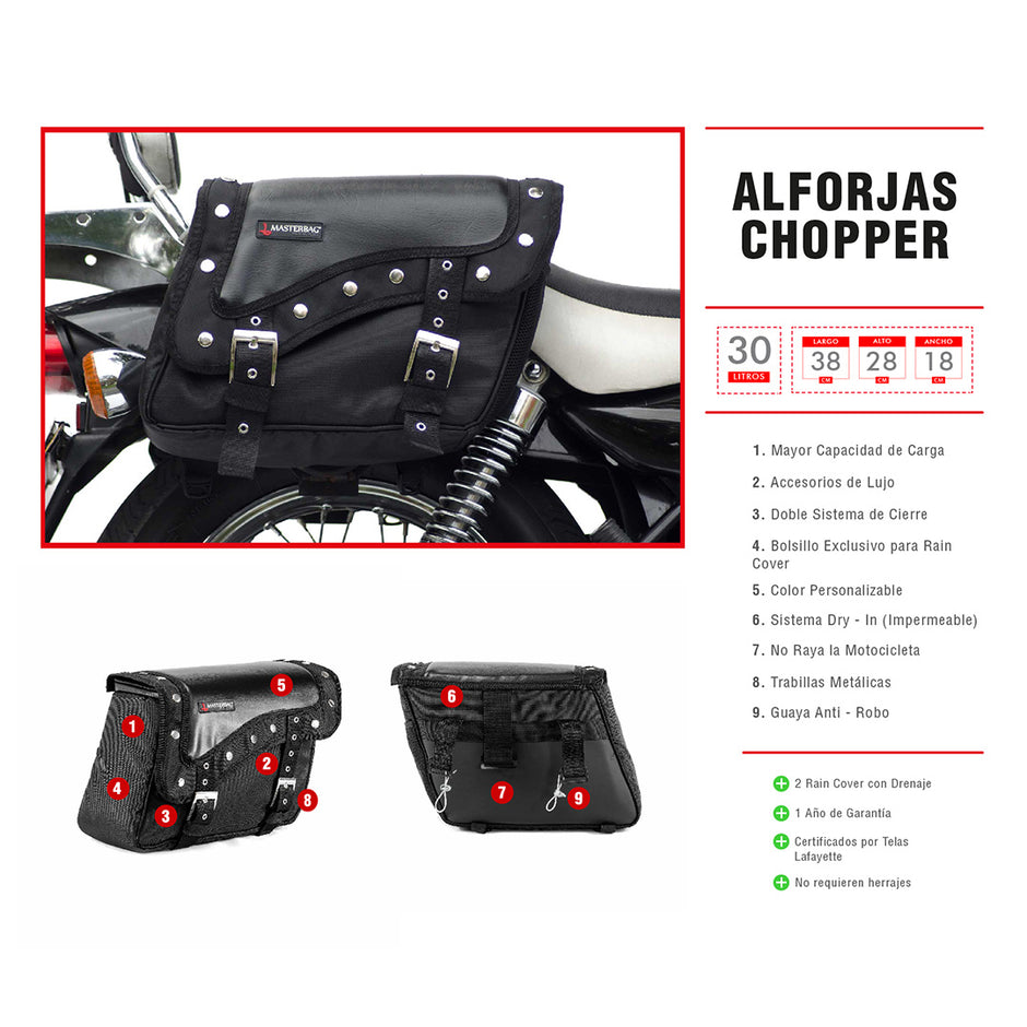 Alforjas Chopper Masterbag