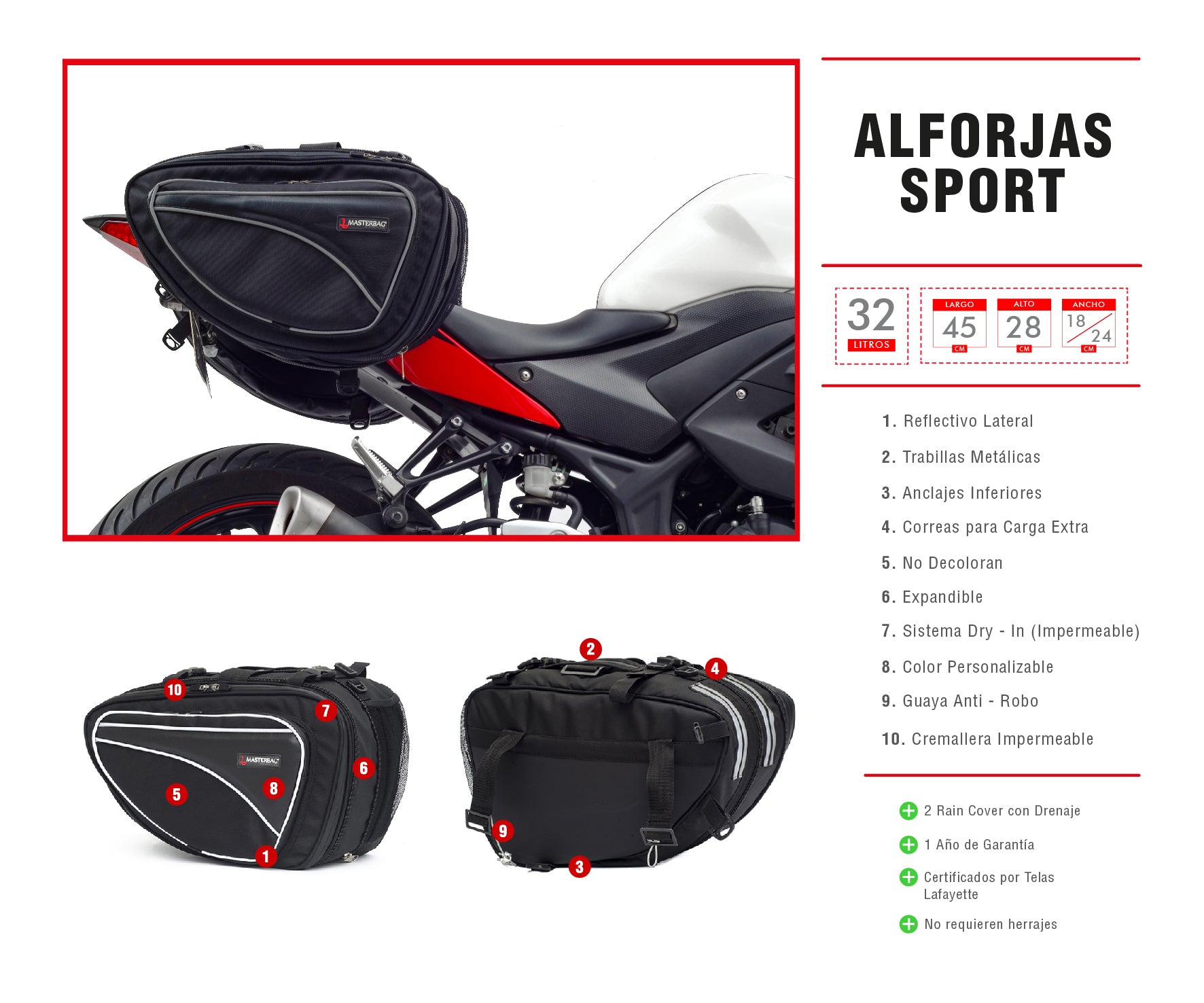 Alforjas Sport Masterbag
