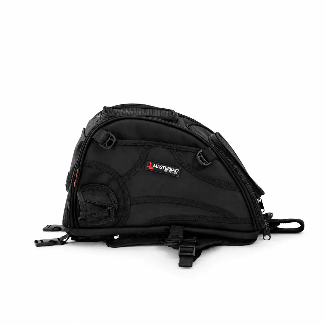 Maleta para mascotas en moto talla pequeña, vista lateral, PetBag Masterbag