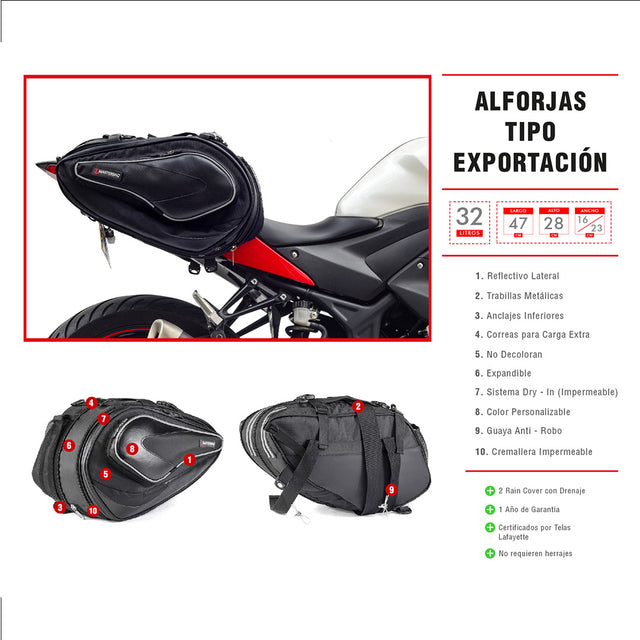 Alforjas Tipo Exportación